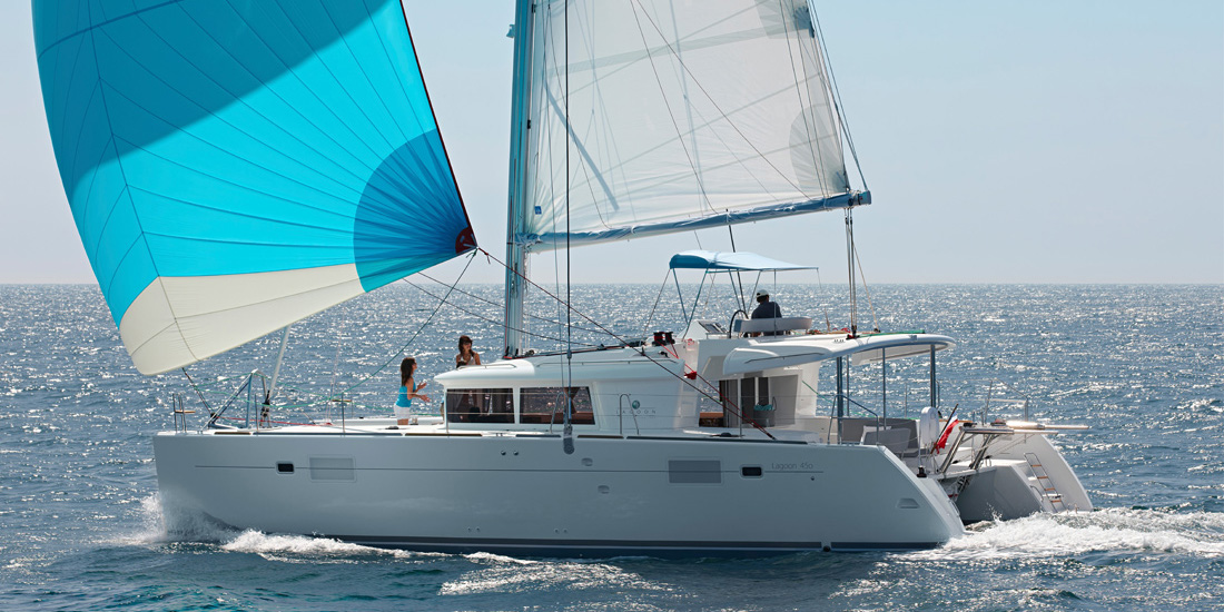 Lagoon 450 Main Gennaker Full Sail